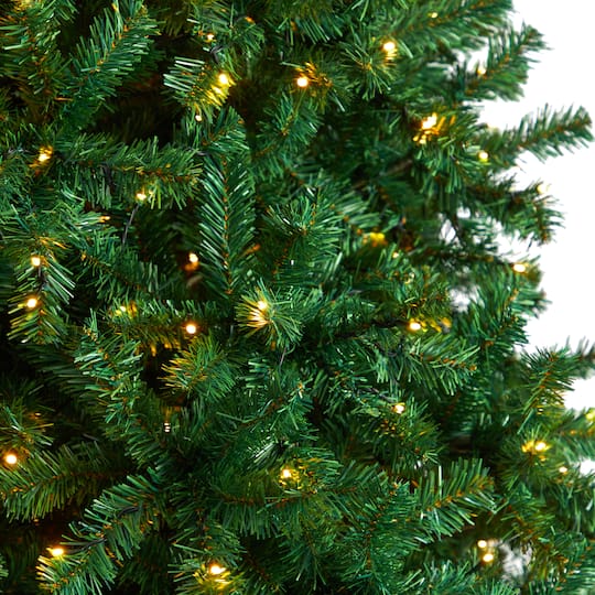10ft. Pre-Lit Northern Tip Artificial Christmas Tree, Clear LED Lights